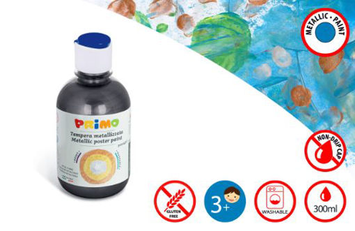 Picture of PRIMO 300ML METALLIC POSTER PAINT BLACK